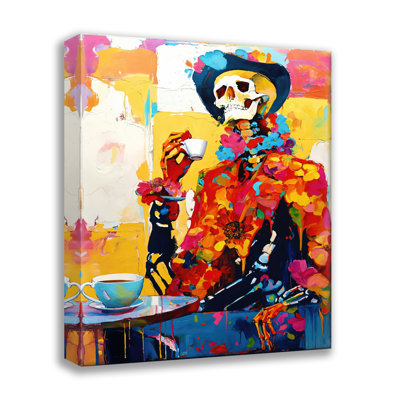 Skeleton 2  Giclee on Gallery Wrapped Canvas
