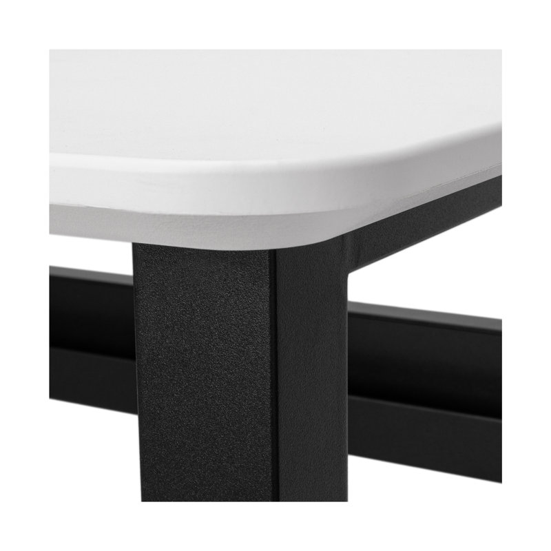 Seville Classics airLIFT® Desk, 54” W x 28” D x 29” H, White