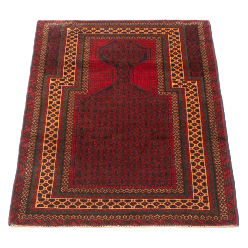 Teimani Red Rug 2'9" x 4'10"