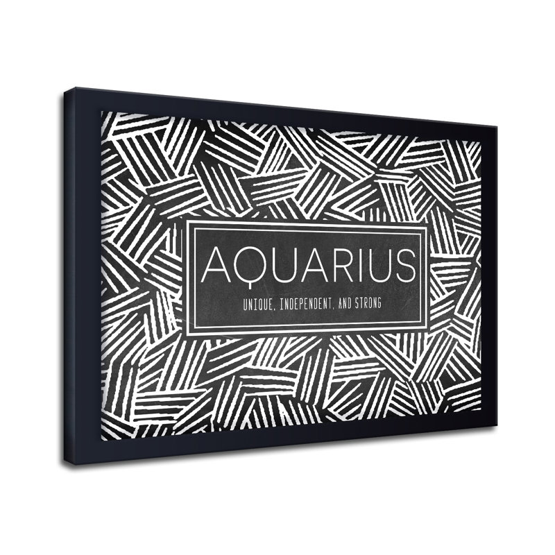 «Chichi Aquarius» par ChiChi Décor - impression encadrée, H 12 po x l 16 po x P 1 po
