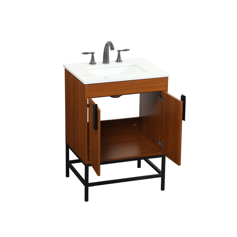 Ensemble de meuble-lavabo simple 24 po Eugene, Teck