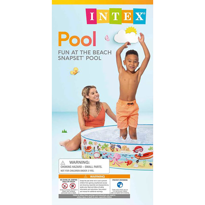 Snapset Pool: Fun At The Beach - 5 pi x 10 po