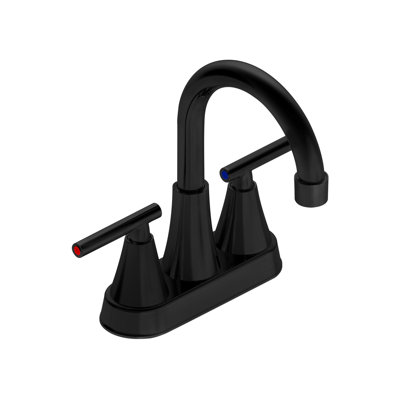 Robinet de lavabo de salle de bain noir mat Matt