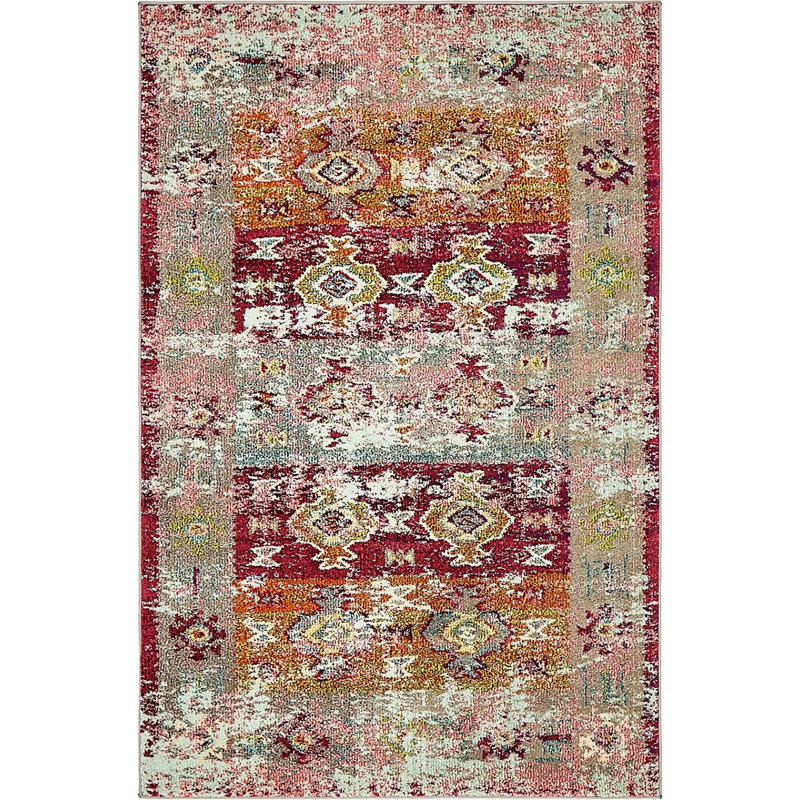 Bridport Ikat Indoor Rug, Rectangle 2' x 3'