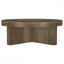 Table basse ronde en bois de manguier massif Alexander Brown