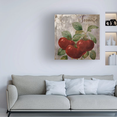Bolog Sasha Medley Gold Tomato Canvas Art