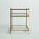 Anne Glass Top End Table