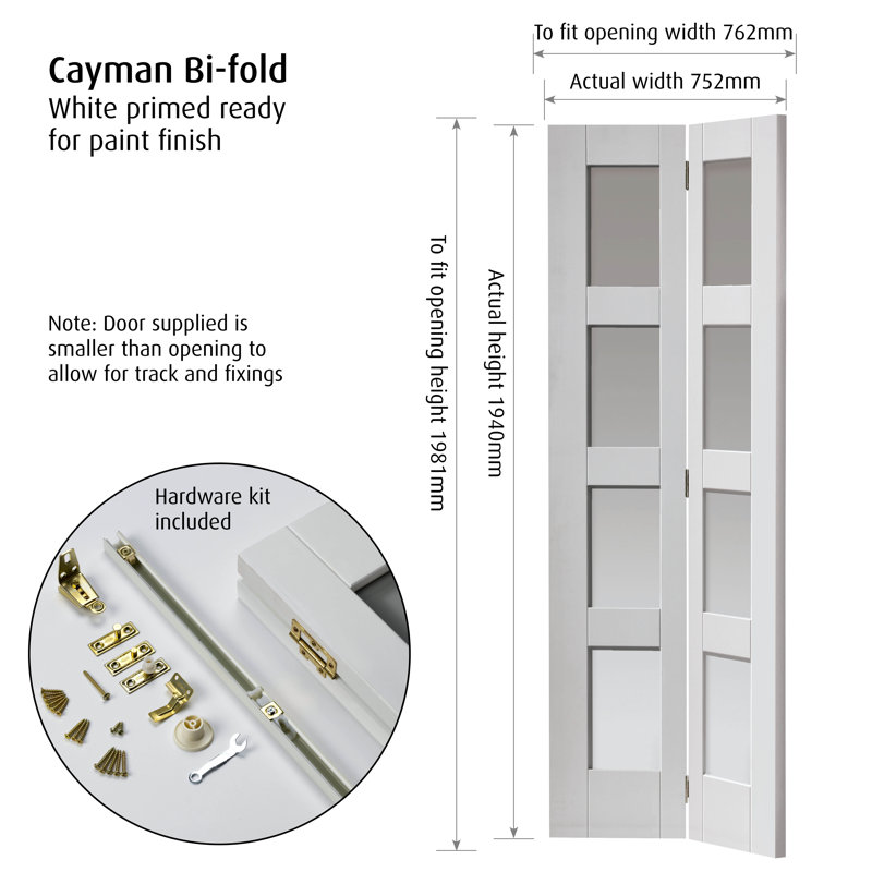 Montserrat Bi-Fold Internal Primed