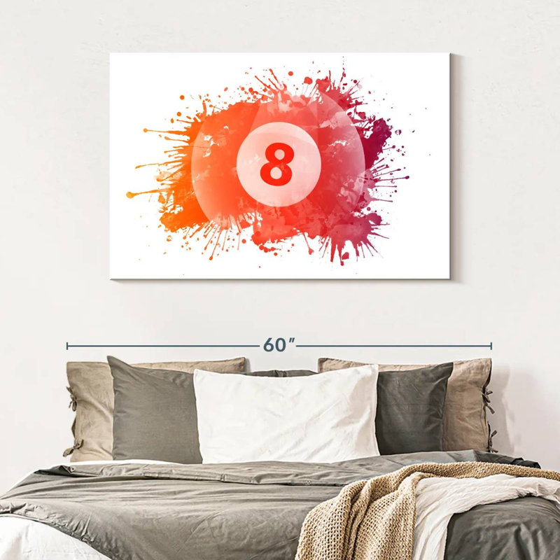 Senne à 8 boules Splash, H 32 po x l 48 po