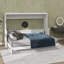 Lit escamotable pleine grandeur sophistiqué avec mécanisme de levage hydraulique et bureau intégré multifonctionnel-1150740086-1150740087