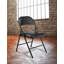 Chaise pliante rembourrée en vinyl Commercialine-449460853