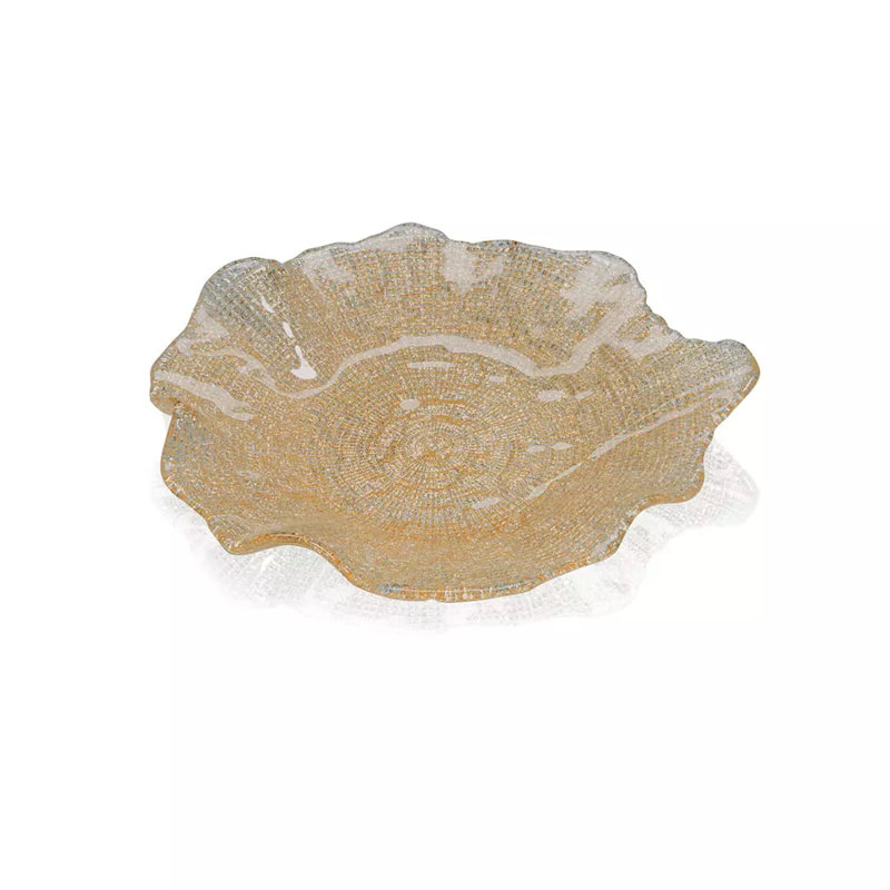 Folies Plate Cm.28, Gold