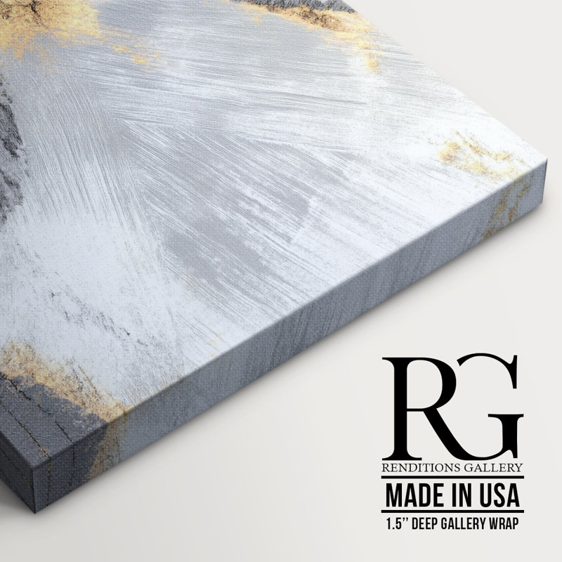 Abstract CCCLXXIX Gallery Wrapped Canvas - Ready To Hang, 18" H x 12" W