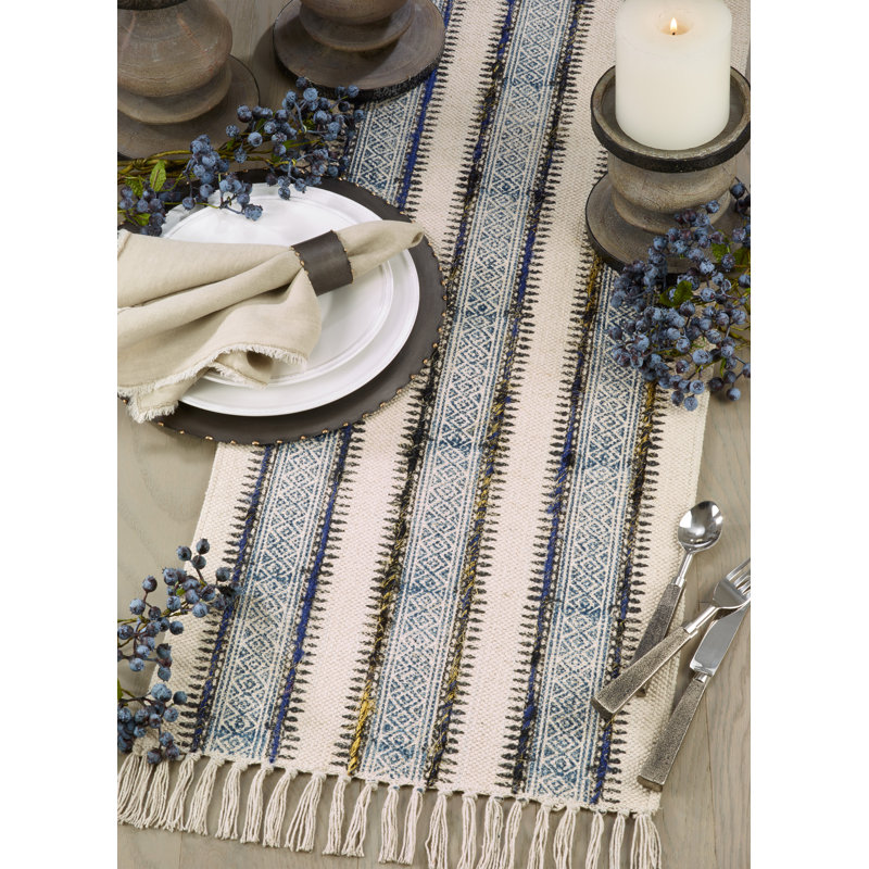 Chemin de table en coton Delrio