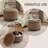24’’ Wide Upholstered Tufted Round Storage Ottoman-256508089