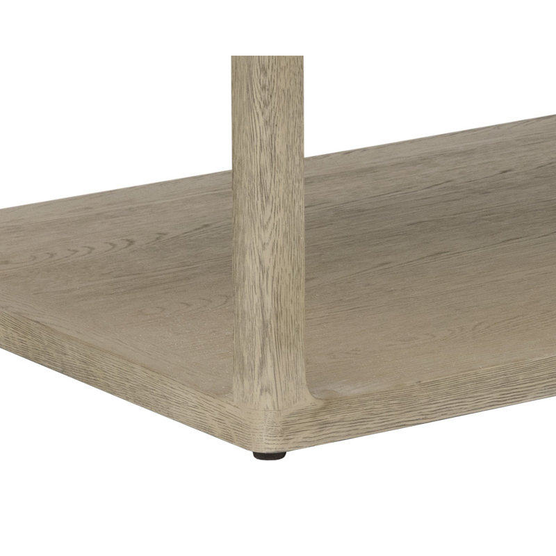 DONCASTER COFFEE TABLE - SMOKE GREY - Grey
