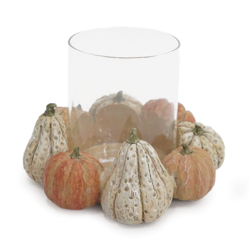 Bougeoirs en verre Harvest (lot de 3), 4.4