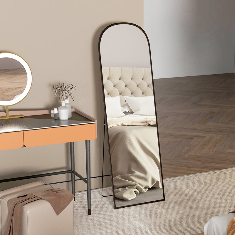 Caffin Aluminium Arch Floor Mirror