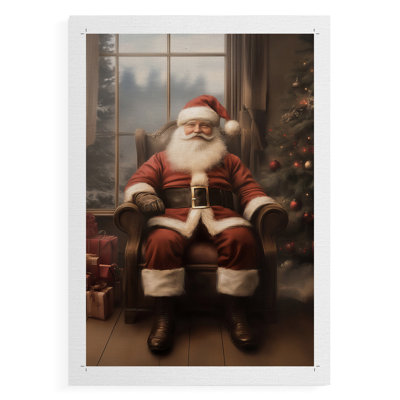 Christmas Holiday Art -Series 2-CLXXXV -Canvas Print Only - NOT FRAMED