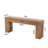 Farmhouse Long Sofa Console Table For Entryway Living Room Hallway Foyer Entrance, Wood Behind Couch Table With Wooden Double Base-1365202532-1363855404