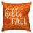 Hello Fall Chevron Chevron Indoor/Outdoor Reversible Throw Pillow-24135988