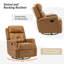 Fauteuil inclinable manuel pivotant Rudisill-80890600