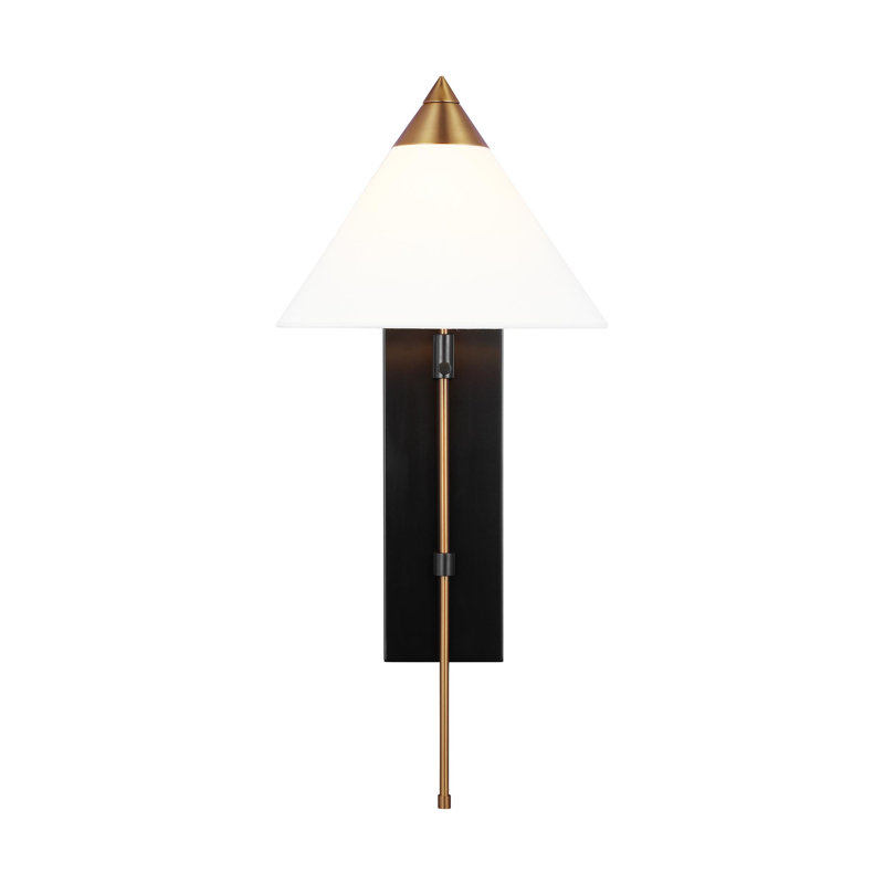 Franklin Wall Sconce, Burnished Brass/Deep Bronze