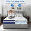 Matelas hybride en mousse viscoélastique de 12 po Rudgeway-2090175916