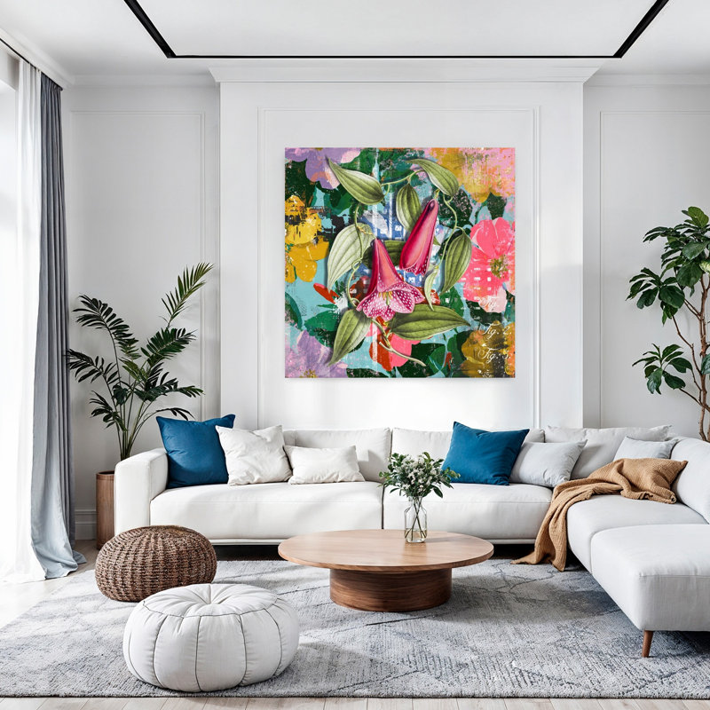Art mural coloré et coloré, H 48 po x l 48 po
