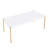 White Rectangle Coffee Table