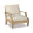  Arikka Eucalyptus Outdoor Lounge Chair