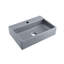 Lavabo vasque rectangulaire en céramique Claire 20-101416823