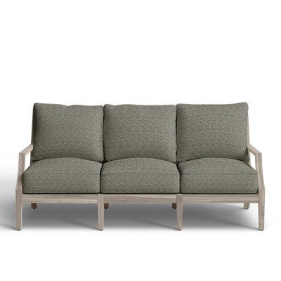 Haley Teak Sofa - Oyster