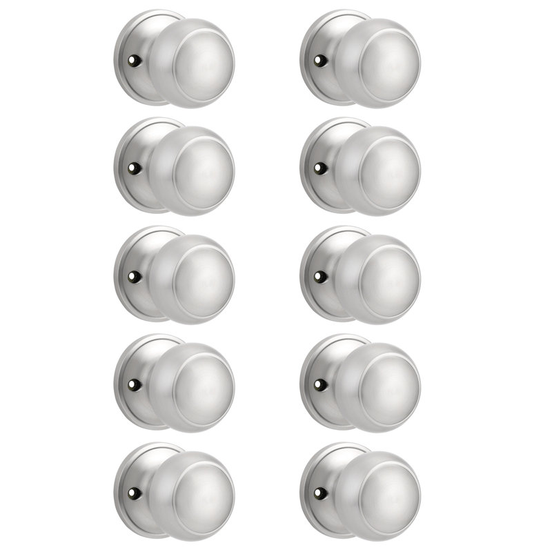 2.24'' Diameter Single Dummy Round Knob, Satin Nickel