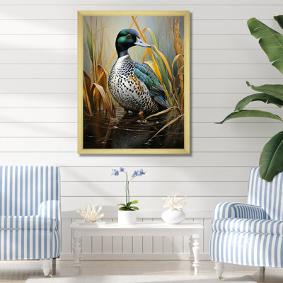 Canard Drake à l'étang I