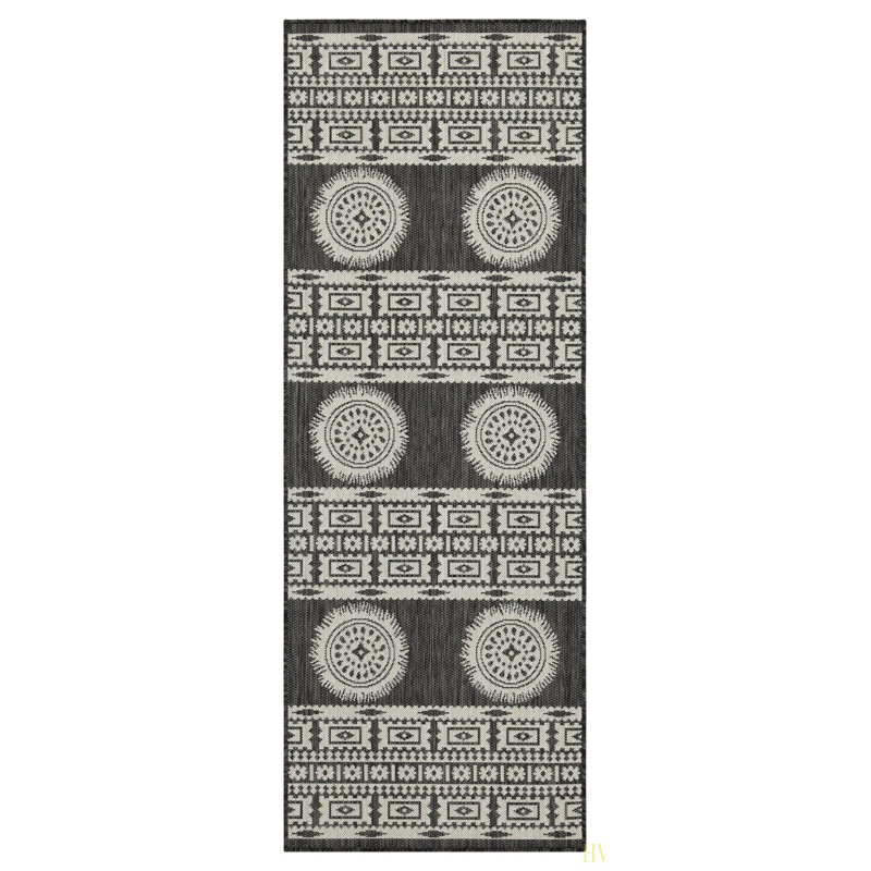 7 pi 10 po X 10 pi 3 po Tapis intérieur / extérieur, Rectangle 7 pi 10 po x 10 pi 3 po