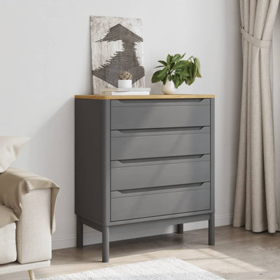 Abdimalik Solid Wood Standard Accent Chest