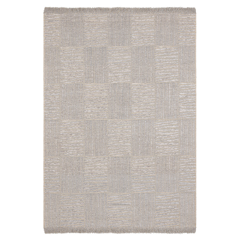 Tapis rectangulaire en jute / sisal Dainel, Rectangle 6 pi 7 po x 9 pi 7 po