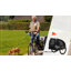 Remorque de vélo pour chien, chariot de vélo pour animal de compagnie avec attelage, roues à dégagement rapide, réflecteurs, drapeau, transporteur de voyage pour chien de taille moyenne, noir-97793331