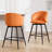 26" Swivel Upholstered Counter Height Bar Stools-606862428