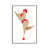 White Floater Framed selected