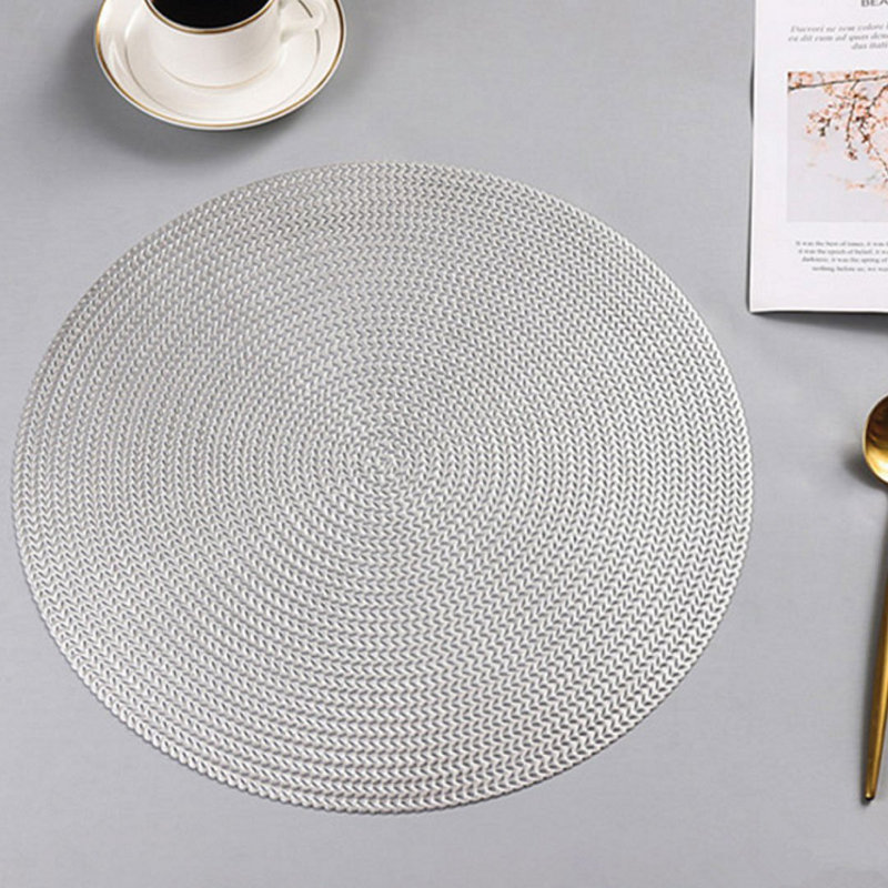 Napperon 15 "Metallics, Argent