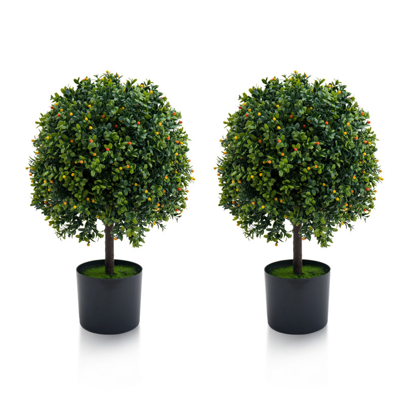 Faux Plant, 29cm H x 45.8cm W x 52.5cm D