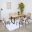 Asfand 160Cm Oak Veneer Dining Table