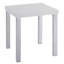 Table de bout haute brillance et chrome