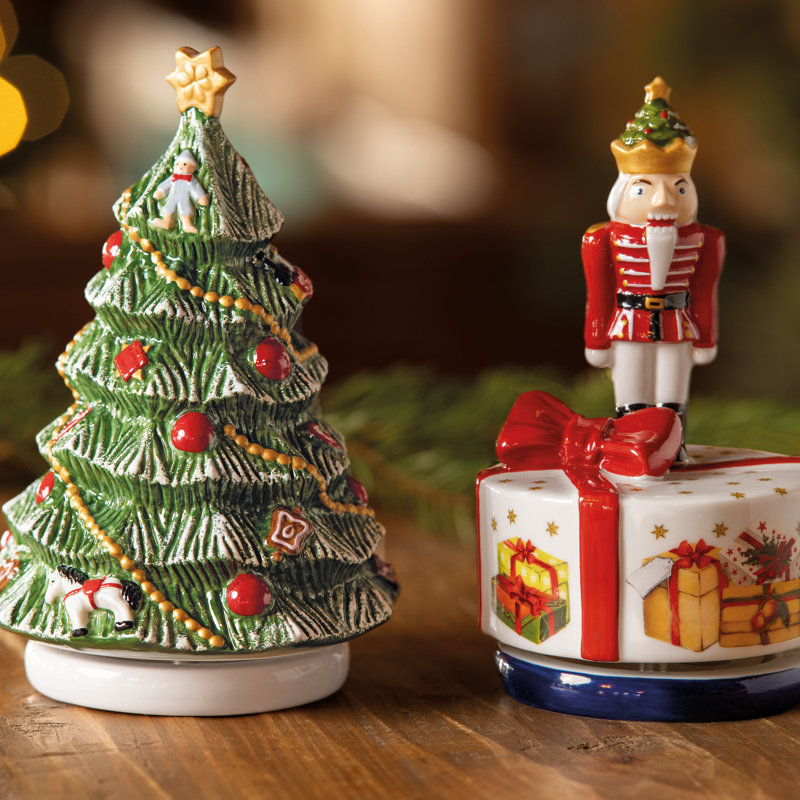 Villeroy & Boch - Mélodie nostalgique, arbre de Noël tournant