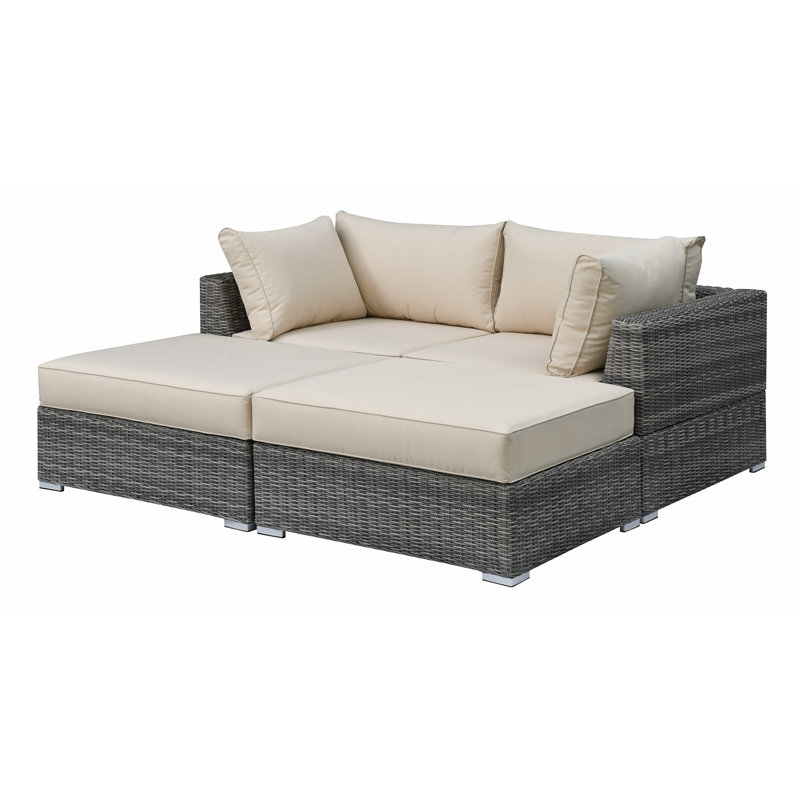 Upholstered 72'' Loveseat, Tan 100% Polyester