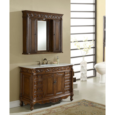 Ensemble de meuble-lavabo simple 48 po Aurillac
