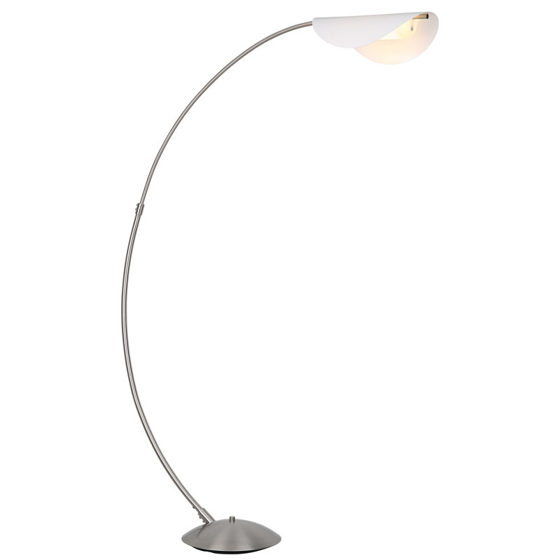 182cm Matte LED Novelty Floor Lamp, Silver