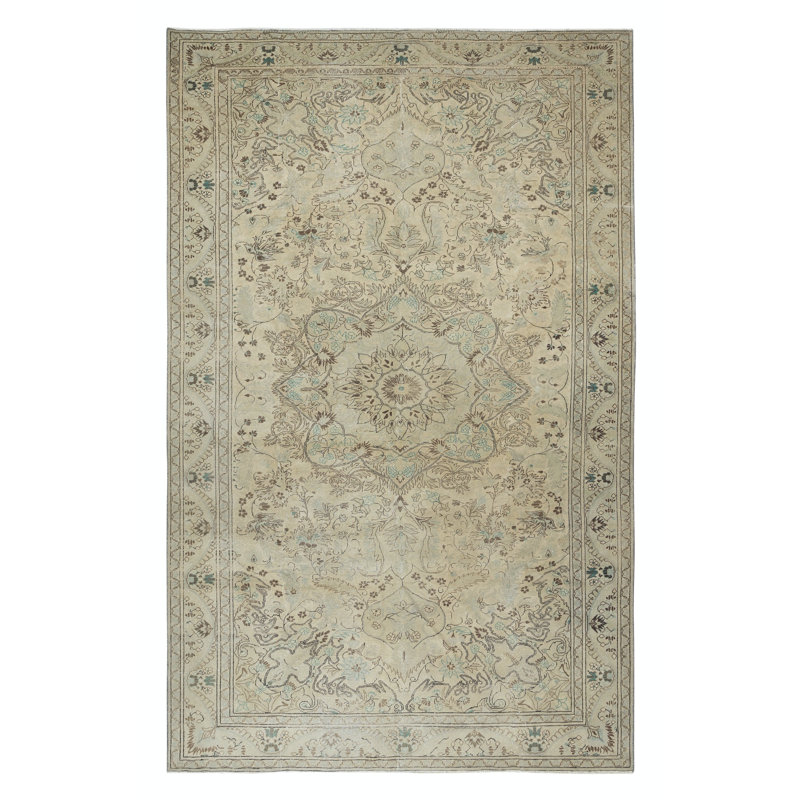 Tapis rectangulaire en laine